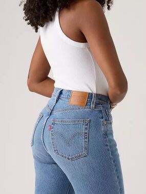 Levi's 501 Curve High-Rise Straight Leg-Lucid Dream 24/30
